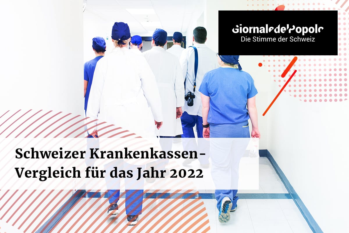 Schweizer Krankenkassenvergleich für das Jahr 2022