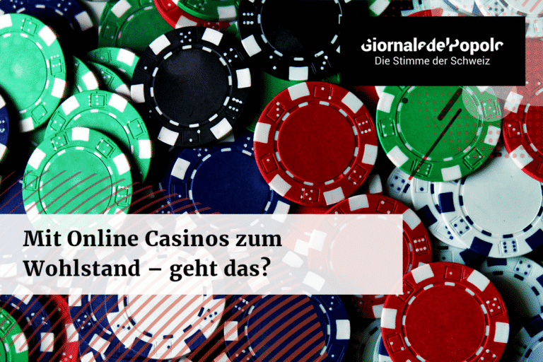 Mit Online Casinos zum Wohlstand – geht das?