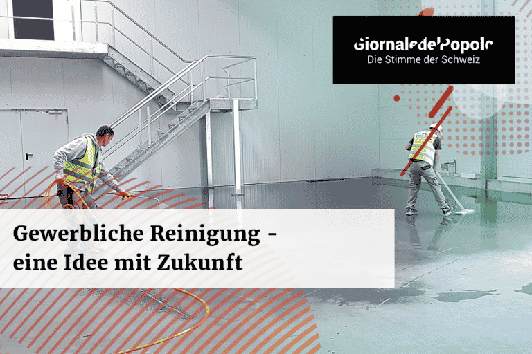 Gewerbliche Reinigungsunternehmen eine Idee mit Zukunft